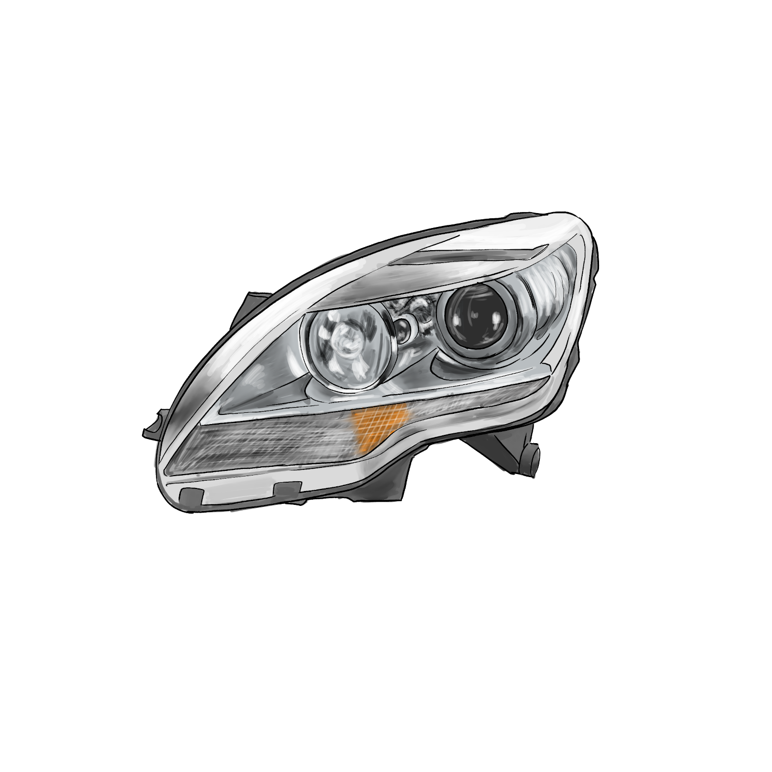 Headlight OX3 