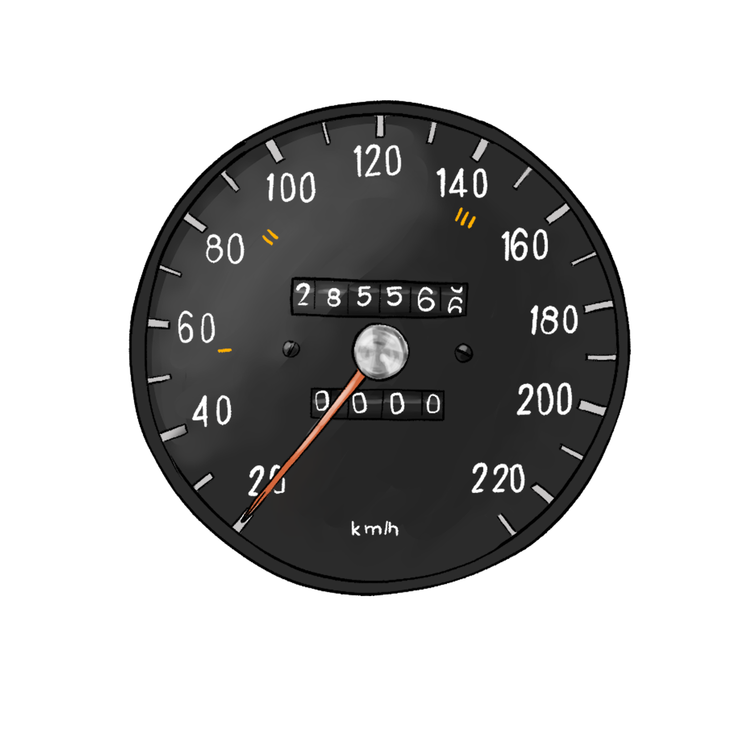 Standard car speedometer SPT51 